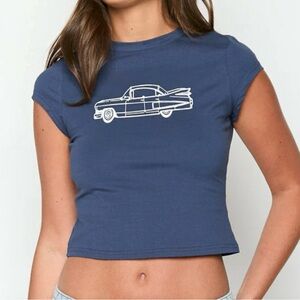 Y2K Vintage Baby Tees SET of 2 tops